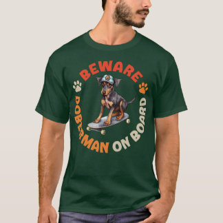 Camiseta Doberman Pinscher