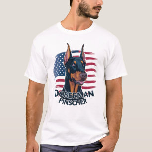 Camiseta Doberman Pinscher