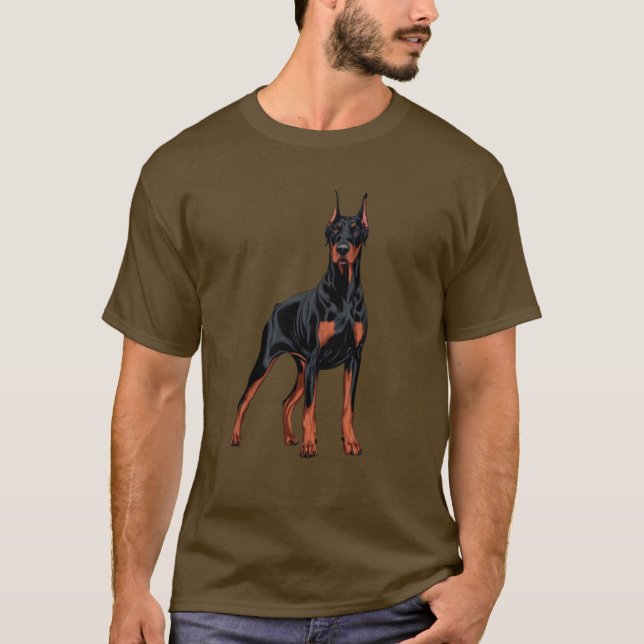 Camiseta Doberman Pinscher (Anverso)