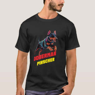 Camiseta Doberman Pinscher