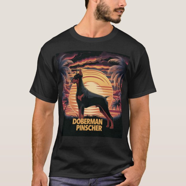 Camiseta Doberman Pinscher (Anverso)