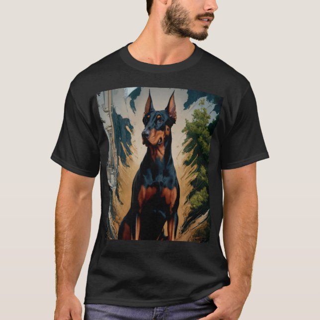 Camiseta Doberman Pinscher (Anverso)