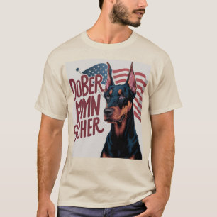 Camiseta Doberman Pinscher