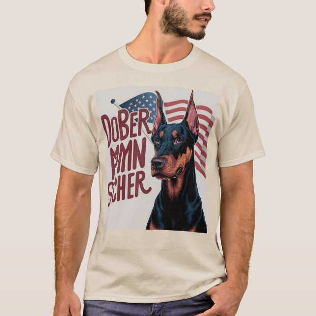 Camiseta Doberman Pinscher (Anverso)