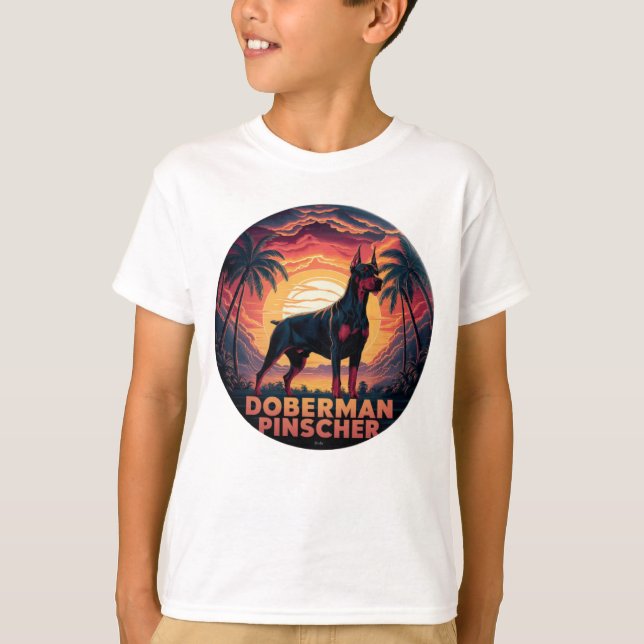 Camiseta Doberman Pinscher (Anverso)