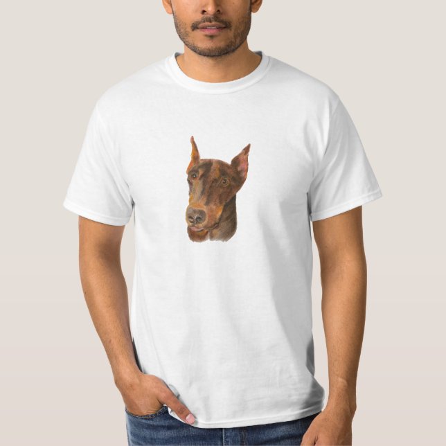 Camiseta Doberman Pinscher (Anverso)
