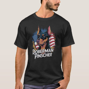 Camiseta Doberman Pinscher