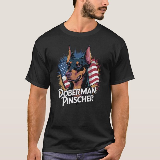 Camiseta Doberman Pinscher (Anverso)