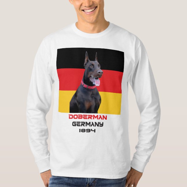 Camiseta Doberman Pinscher 1894  (Anverso)