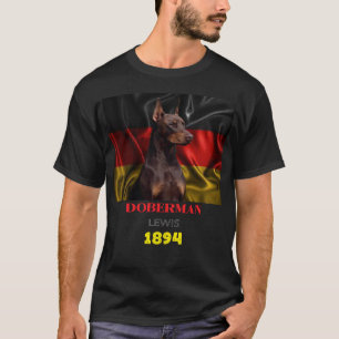 Camiseta Doberman Pinscher Alemania 1894