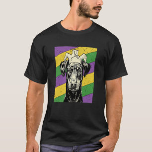 Camiseta Doberman Pinscher Bufón Perro de mamá o papá de Ma