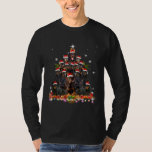 Camiseta Doberman Pinscher Christmas Tree Dog Santa Xmas Pa<br><div class="desc">Doberman Pinscher Christmas Tree Dog Santa Xmas Pajama</div>