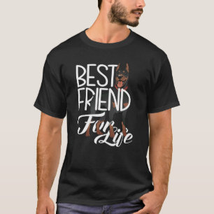 Camiseta Doberman Pinscher Doberman Mejor amigo Doberma