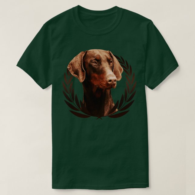 Camiseta Doberman Pinscher Dobermann (7) (Diseño del anverso)