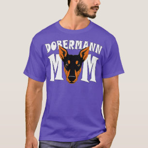 Camiseta Doberman Pinscher Dobermann Mom Cute Dog Mothers D