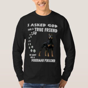 Camiseta Doberman Pinscher Dog Lover Dobie Mom Dad Doberman