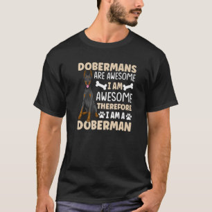 Camiseta Doberman Pinscher Dog Para Dueño De Doberman