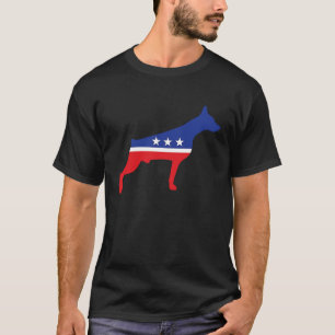 Camiseta Doberman Pinscher Dog Simposio Político Elección M