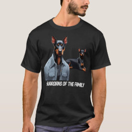 Camiseta Doberman Pinscher Guardianes De La Familia
