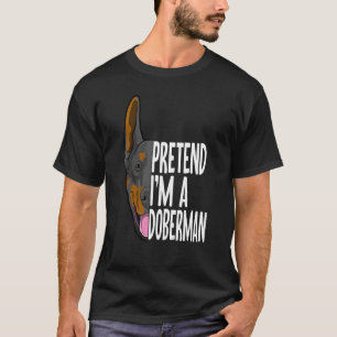 Camiseta Doberman Pinscher Halloween Perro para Dueño de Do