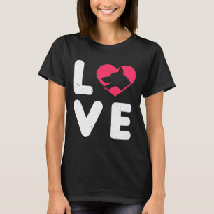 Camiseta Doberman Pinscher Love 871