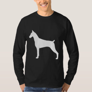 Camiseta Doberman Pinscher Silhouette S 204