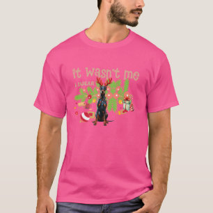 Camiseta Doberman Pinscher travieso No fui yo amigo