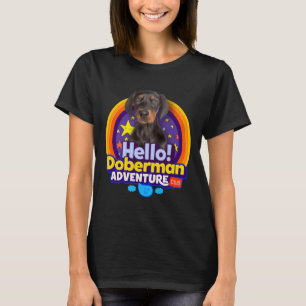 Camiseta Doberman Puppy Dog
