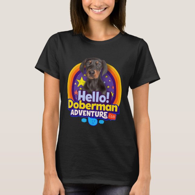 Camiseta Doberman Puppy Dog (Anverso)