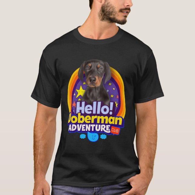 Camiseta Doberman Puppy Dog (Anverso)