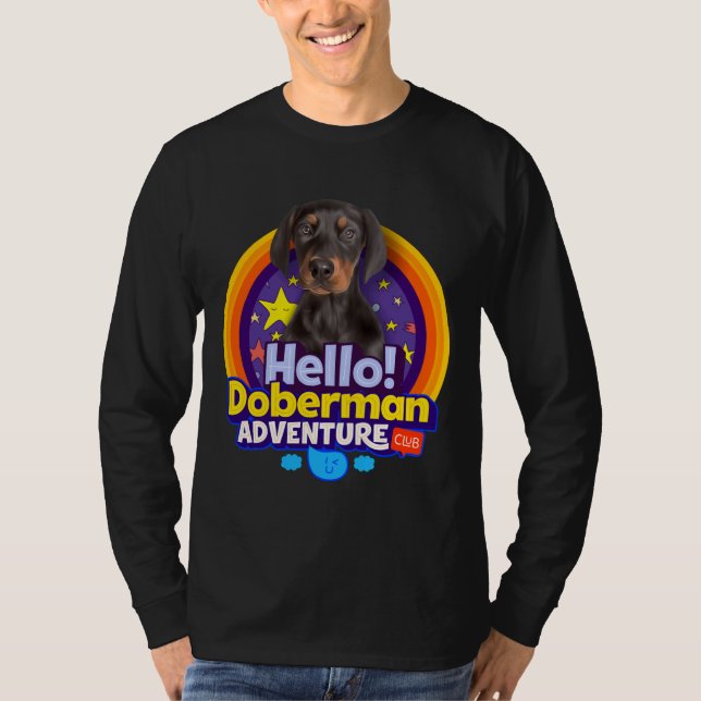 Camiseta Doberman Puppy Dog (Anverso)