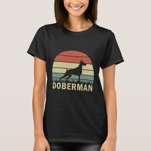 Camiseta Doberman Rasta (Anverso)