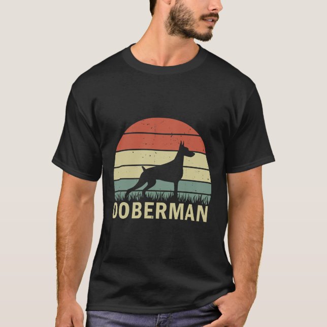 Camiseta Doberman Rasta (Anverso)
