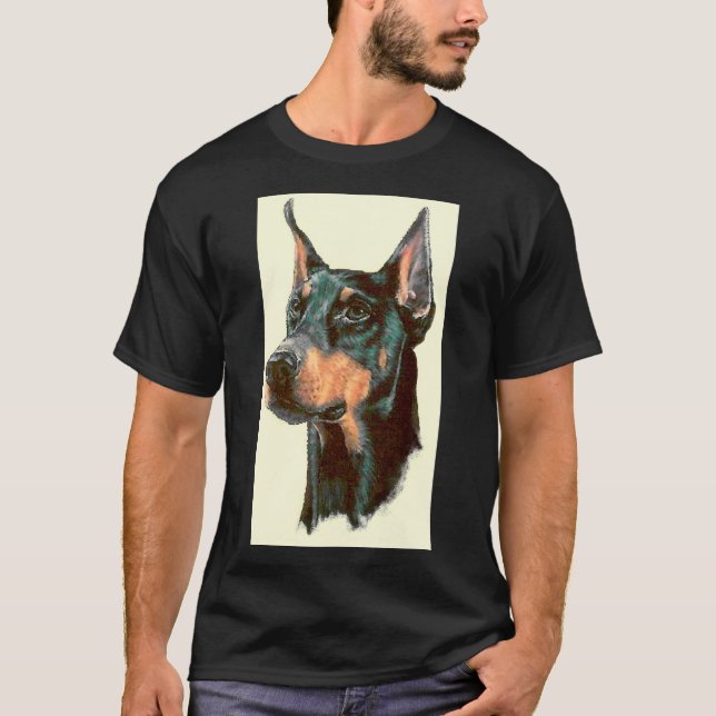 Camiseta Doberman serio 49 (Anverso)