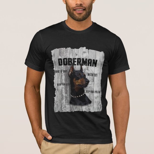 Camiseta Doberman T-Shirt (Anverso)
