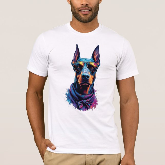 Camiseta Doberman Warrior (Anverso)