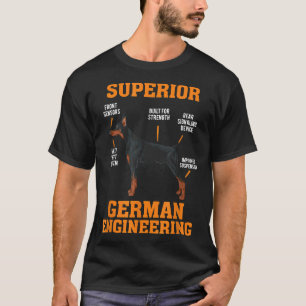 Camiseta Dobermans Superior German Engineering