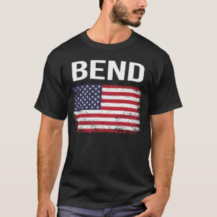 Camiseta Doblado de la bandera americana