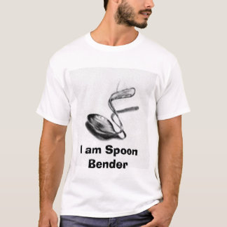 Camiseta doblador de la cuchara, soy doblador de la cuchara