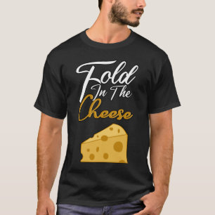 Camiseta doblar en el queso