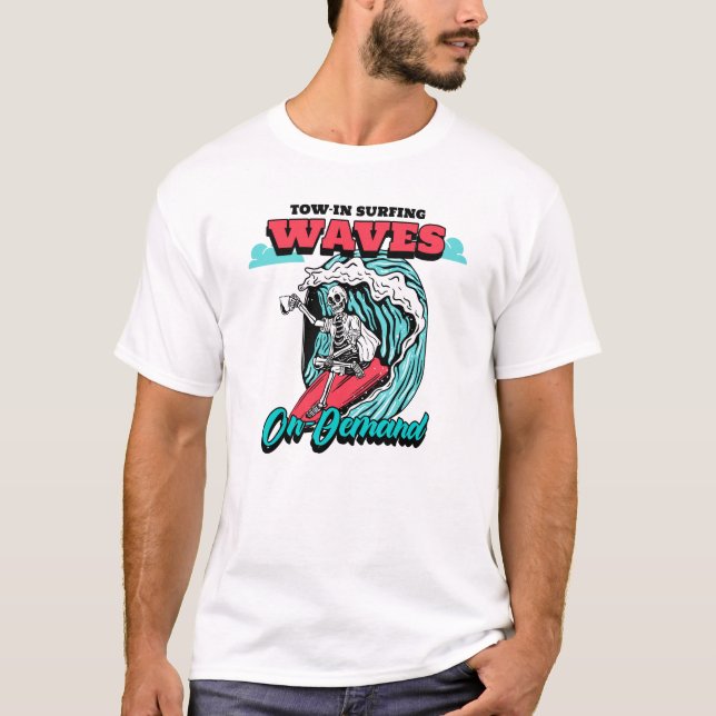Camiseta Doblar en el surf (Anverso)