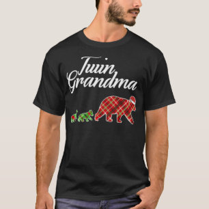Camiseta Doble abuela coincidiendo Pajama Maquillaje de bru