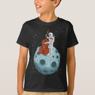 Camiseta Doble Bass Contrabass Jazz Regalos arriba B
