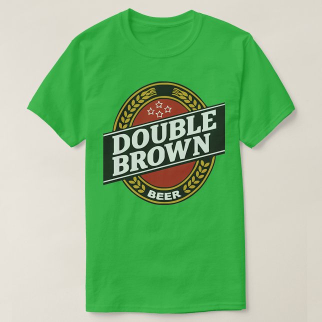 Camiseta Doble Brown T (Diseño del anverso)