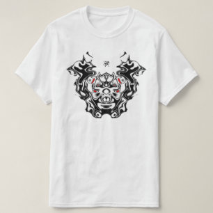 Camiseta Doble cara de demonio oriental v1