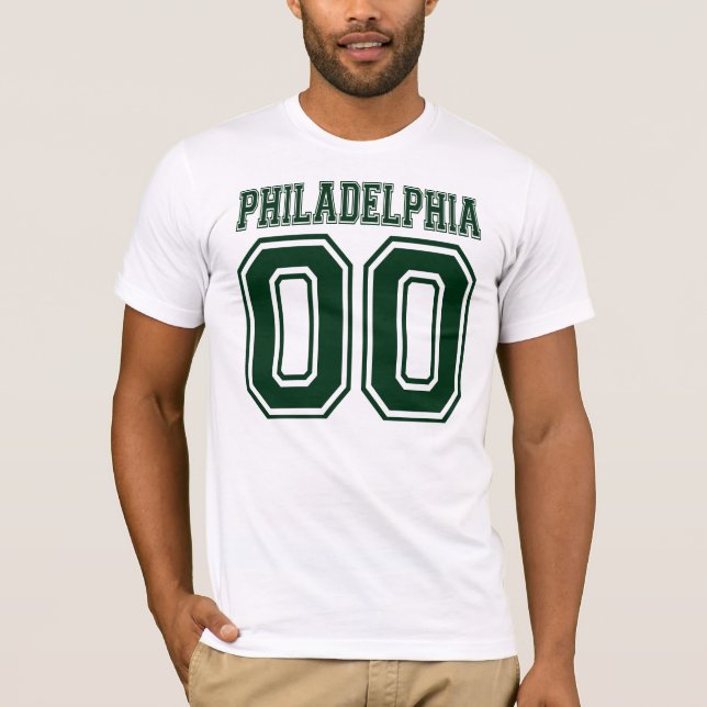 Camiseta Doble cero de Philadelphia (Anverso)