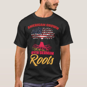 Camiseta Doble ciudadanía Estados Unidos Bandera de Alemani