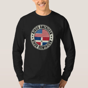 Camiseta Doble Ciudadanía Estadounidense República Dominica