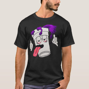 Camiseta Doble copa de salida inclinada