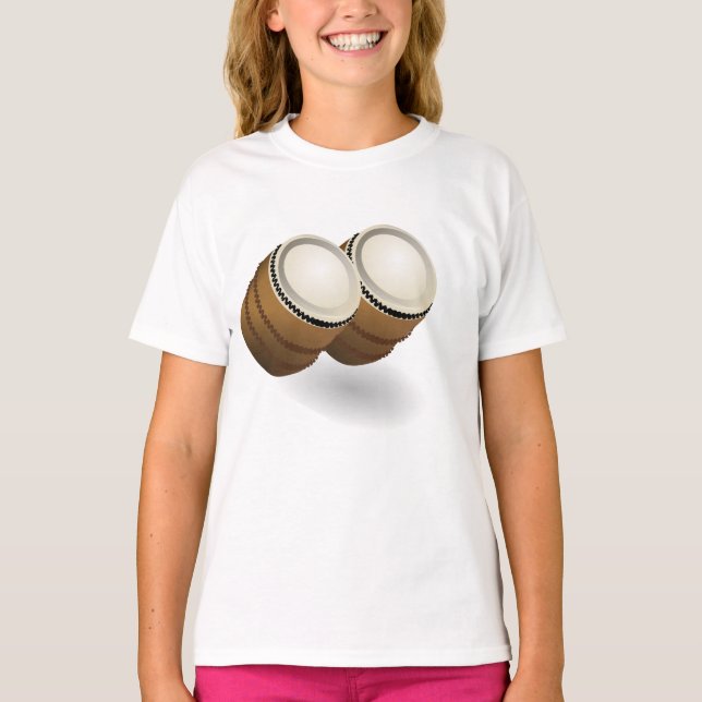 Camiseta doble de Chicas Bongos (Anverso)